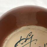 Plat en céramique de Nimy par Georges Destrebecq