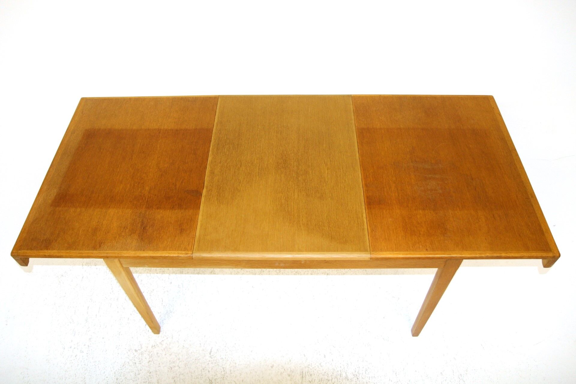Table de salle à manger en chêne Suède 1960