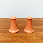 Postmodern ceramic salt and pepper shakers by Gallo Design for Villeroy & Boch, set of 2.