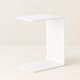 Table d'appoint minimaliste en acier