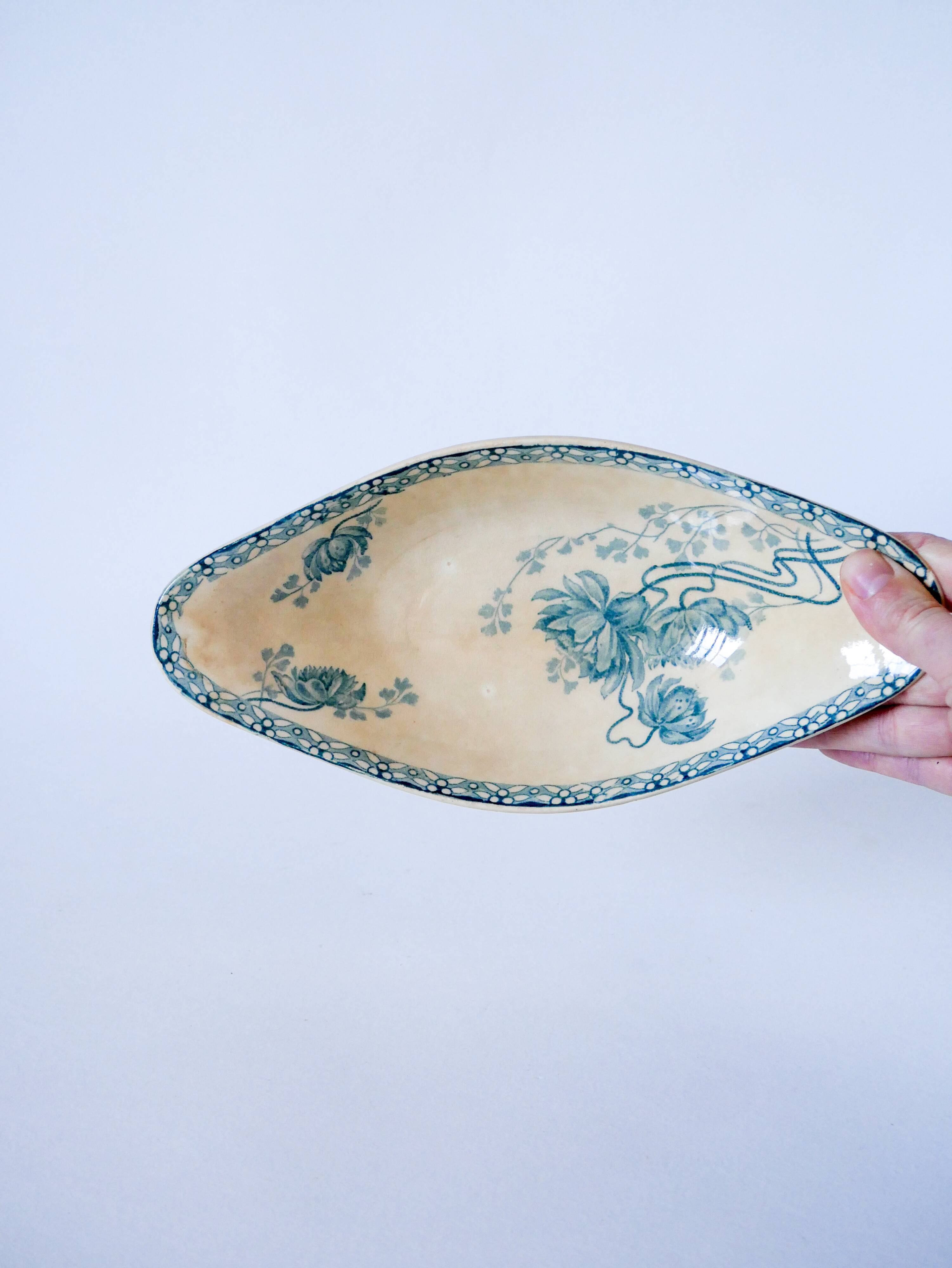 Iron Earth Ravine Digoin Sarreguemines Royat model late 19th century