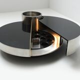 Harry’s bar rotating coffee table by Massimo Papiri for Mario Sabot Italy 1970s