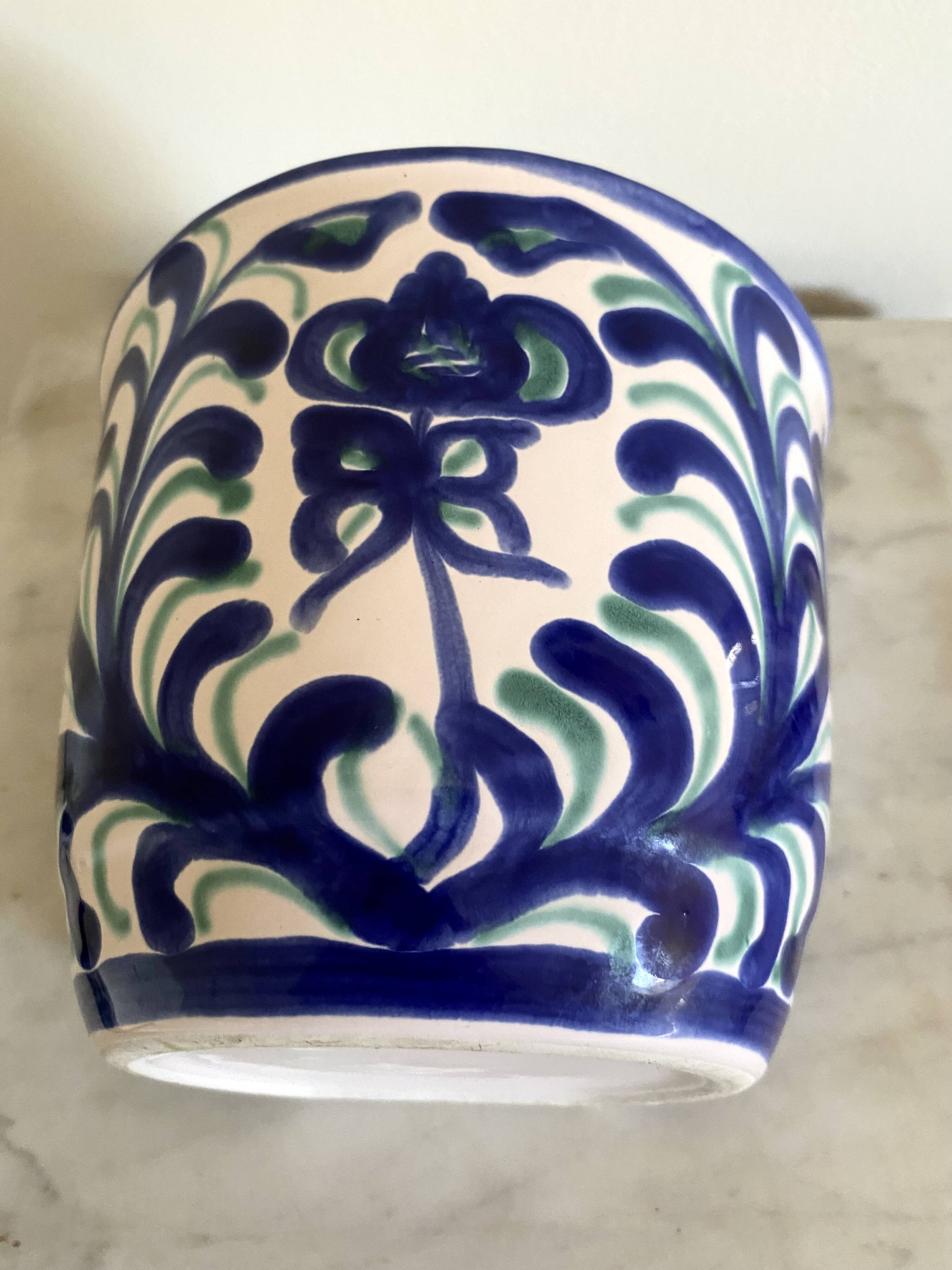 Iberian ceramic planter