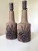 Vintage Danish stoneware table lamps, 1960s, set of 2