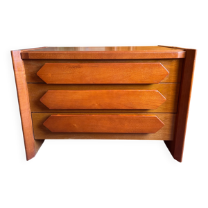 Commode en orme vintage