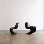 Panton chairs by Verner Panton for Herman Miller / Fehlbaum, 1971