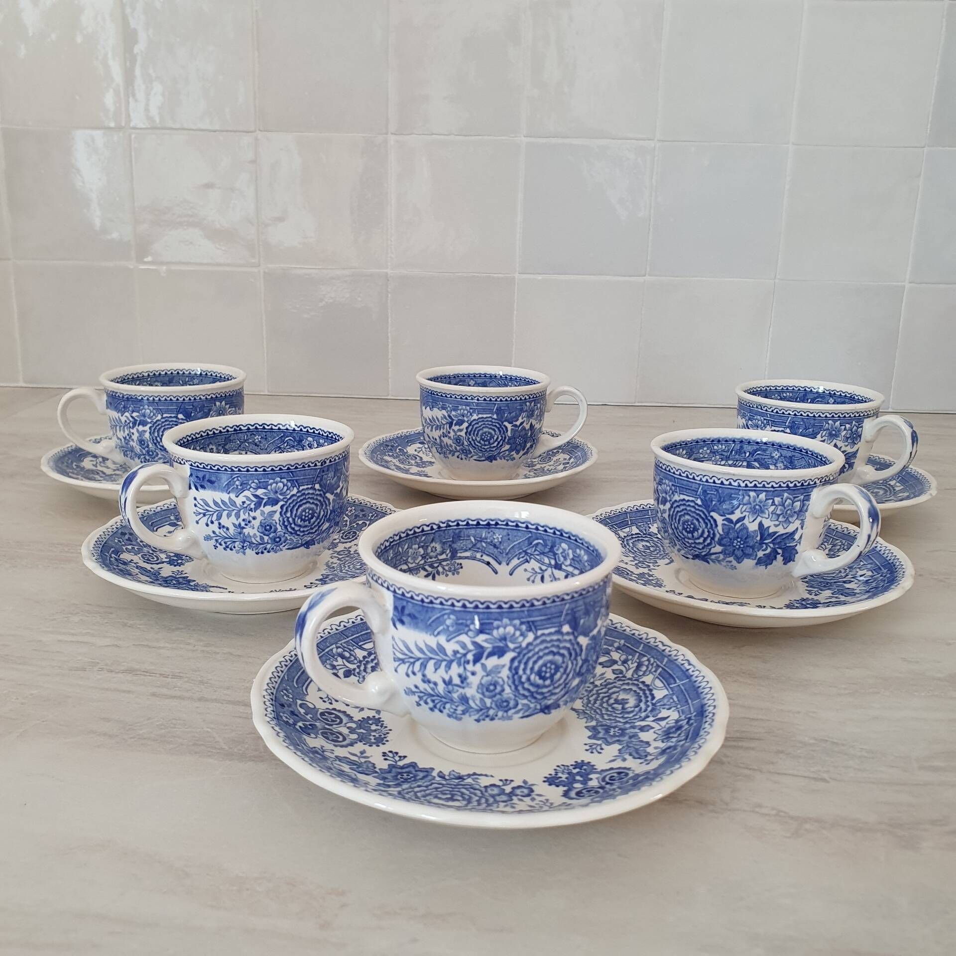Villeroy & Boch collection Burgenland / Coffee service tea cups saucers
