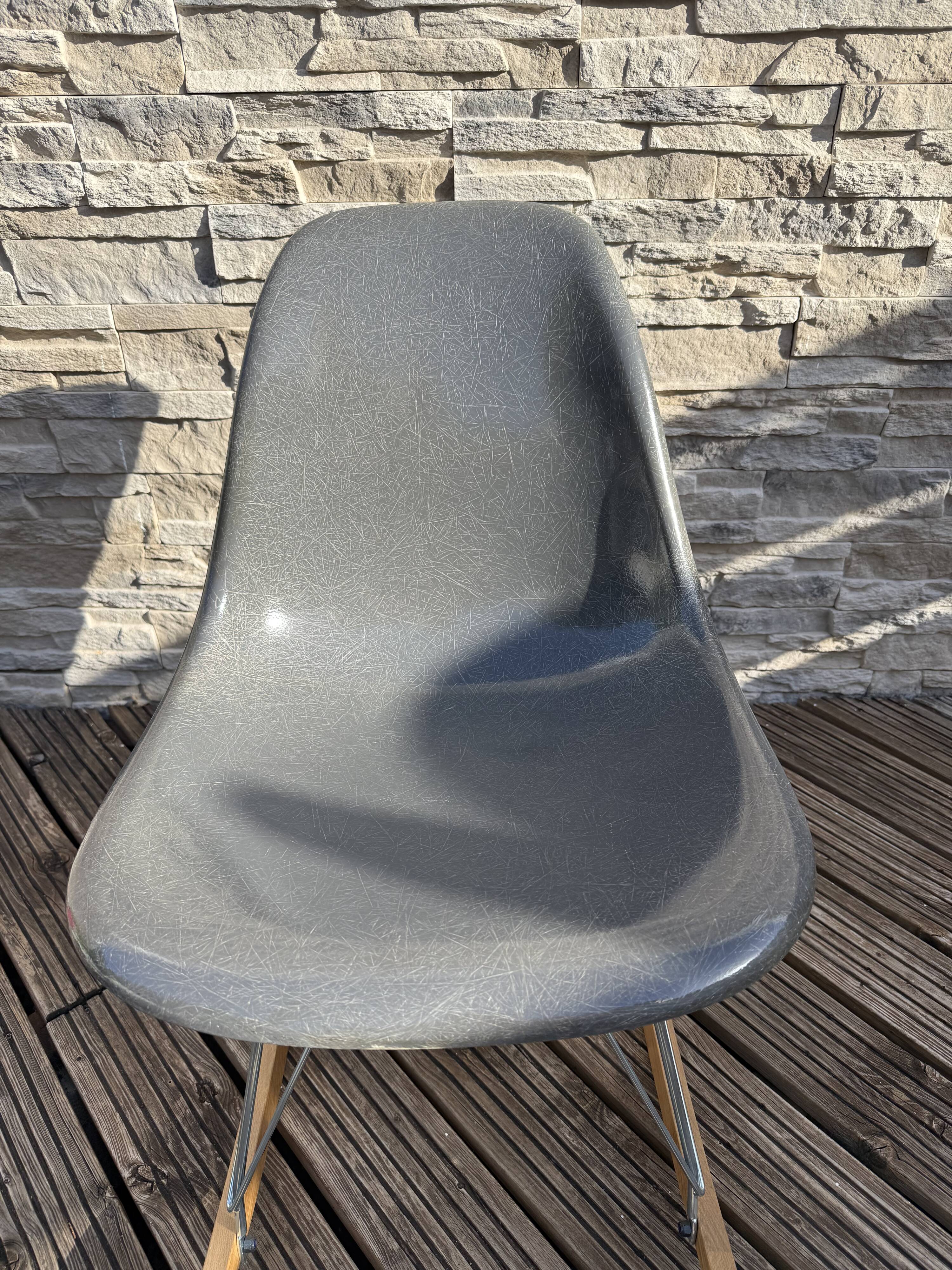 Eames Herman Miller rocking chair US 60s no Vitra