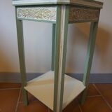 Art Deco painted wooden side table - 1930s