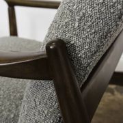 Mid-Century High Back Armchair by Edmund Homa, GFM, Poland, 1960s