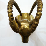 Book-ibex, solid brass, 1970'