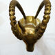 Book-ibex, solid brass, 1970'