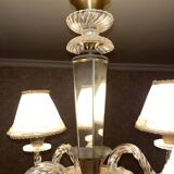 Chandelier and its wall lights