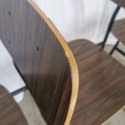 Vintage Industrial School Chairs - STOL Kamnik - 70s Yugoslavia - Set of 6