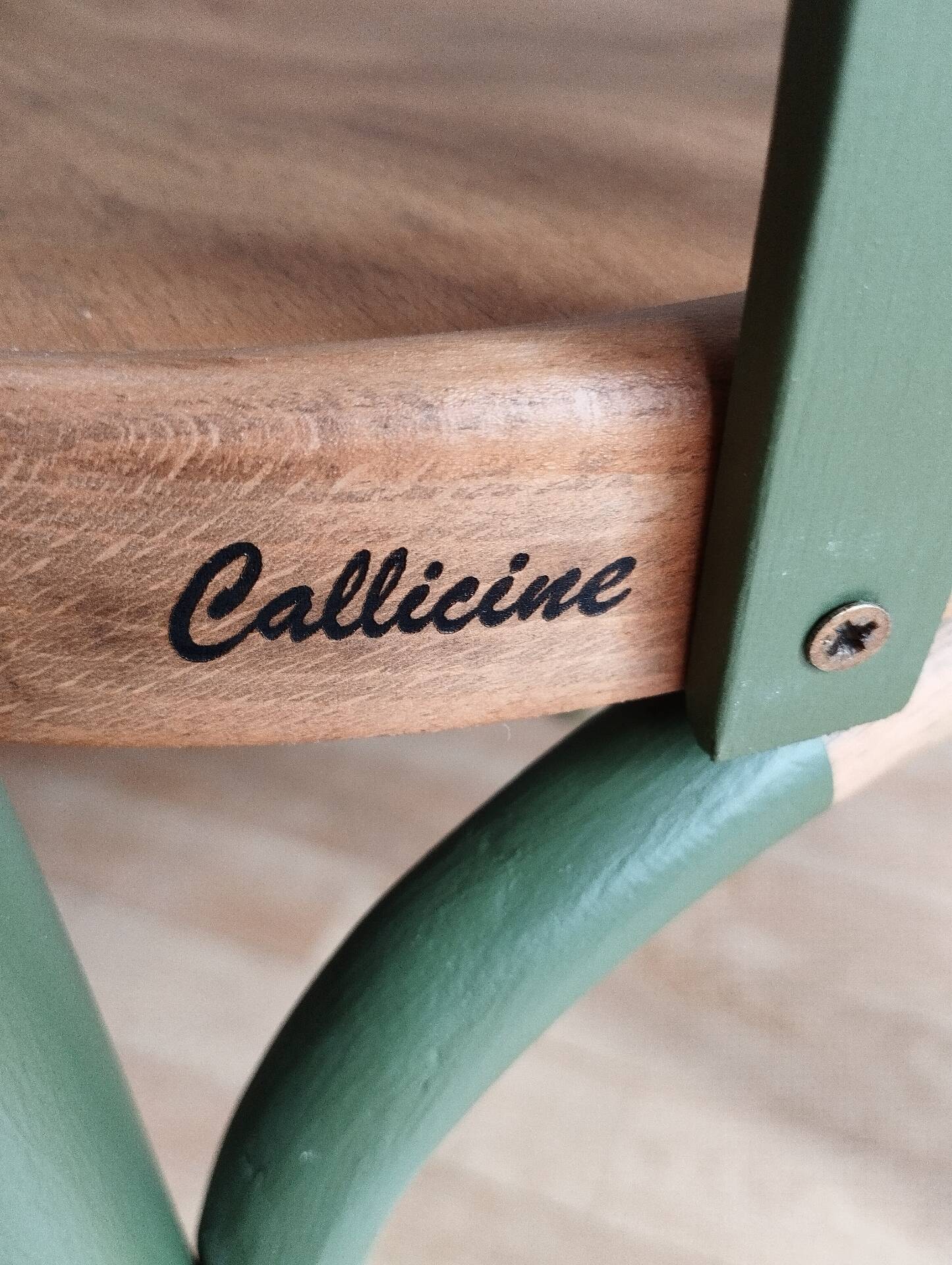 Pair of bistro chairs
