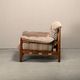 Lounge Chair Suede Leather