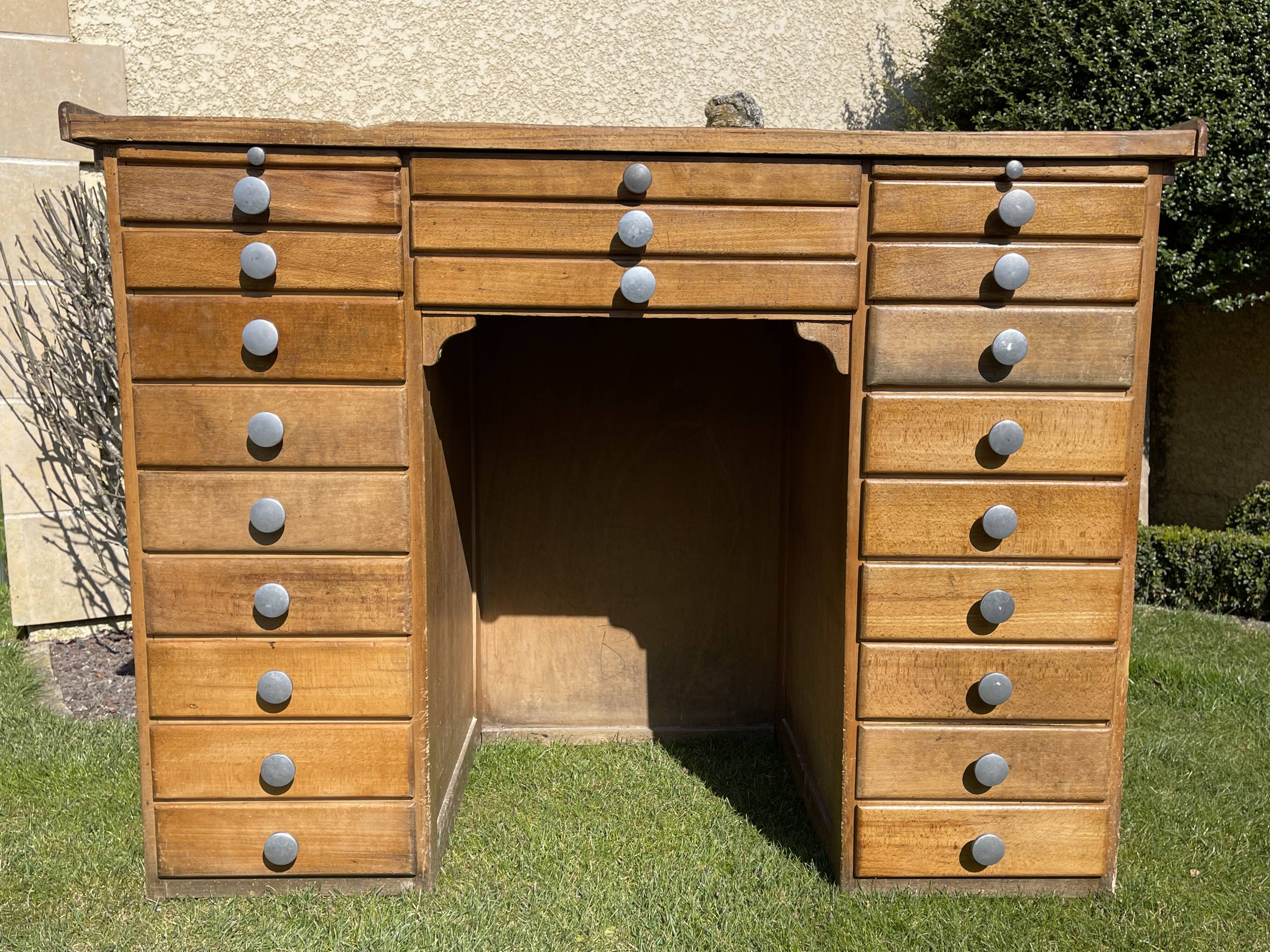 Watchmaker's workbench in beech
