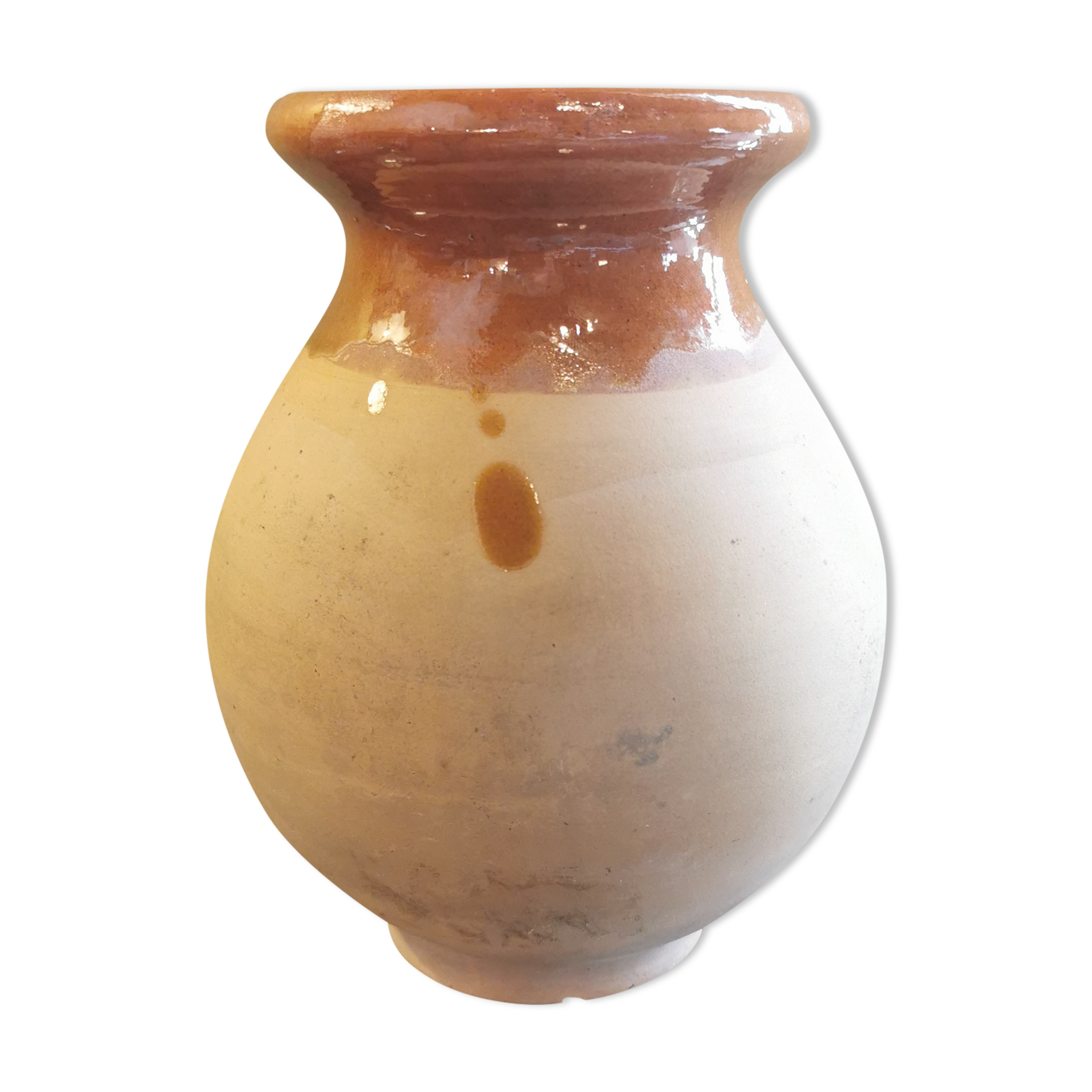 Vase Vallauris terracotta Beretta Barnoin