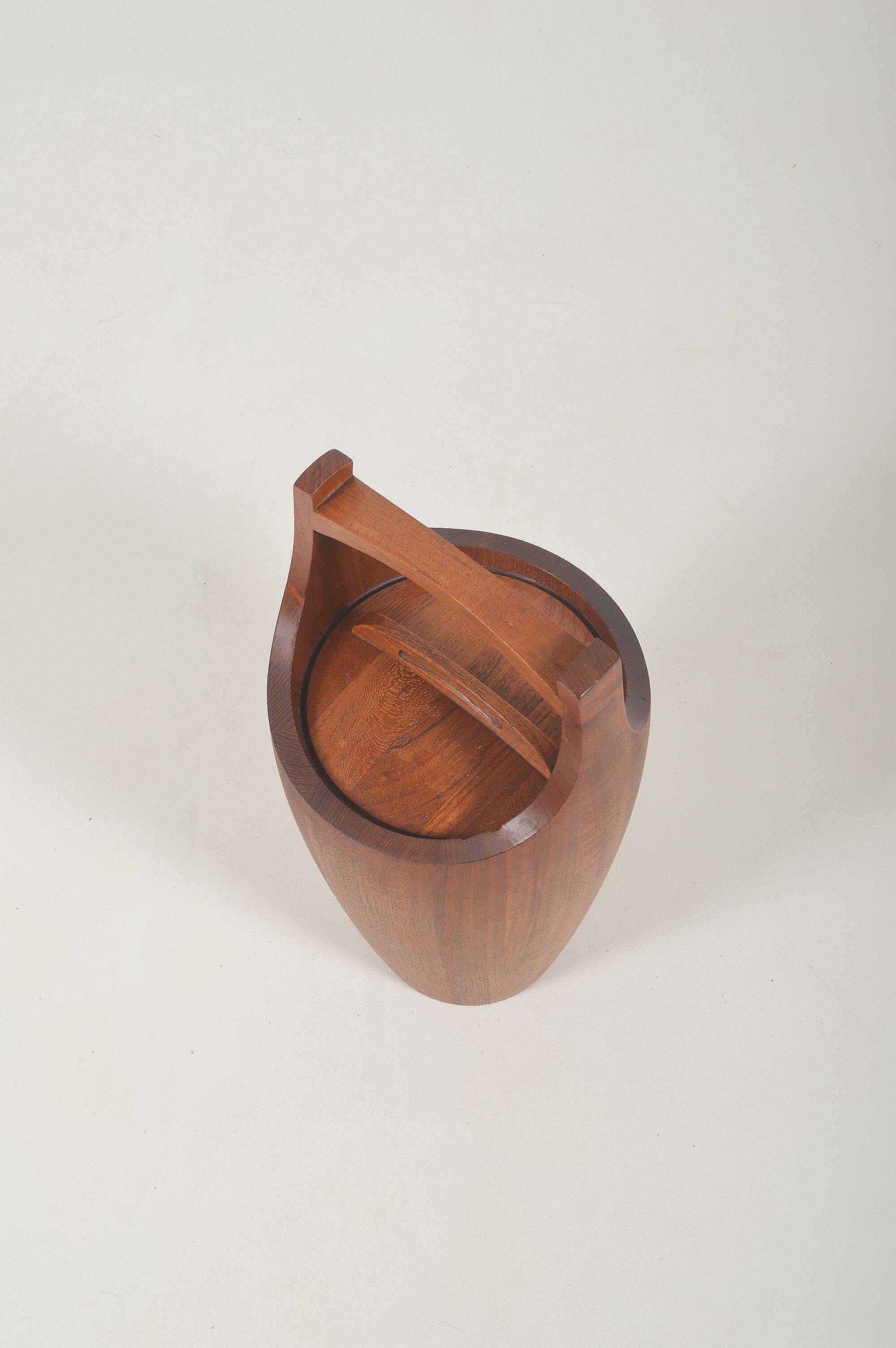 Danish XL ice bucket 'Congo' by Jens Quistgaard for Dansk Design, 1950s