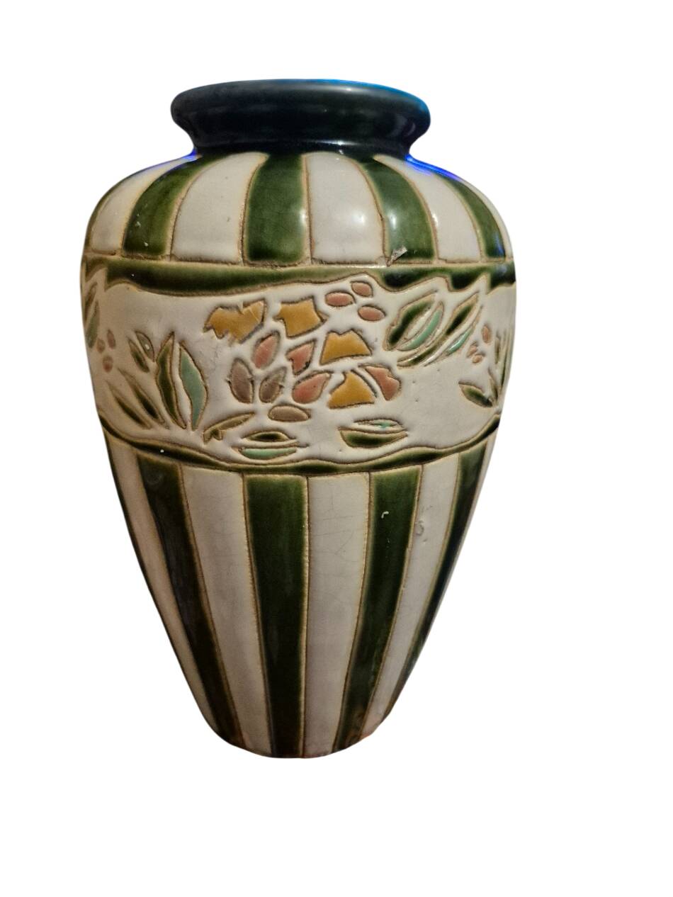 glazed ceramic vase 1920/1930 (in the style of Keramis)