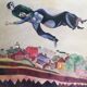 Marc chagall (after) maeght foundation, 1984. original exhibition poster