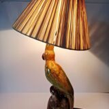 Zoomorphic ceramic lamp