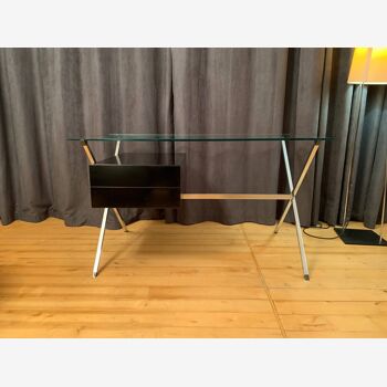 Model 80 double-sided desk by Franco Albini, Knoll International, USA, 1970s