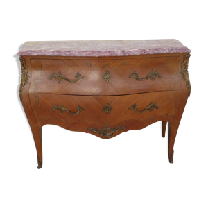 Commode galbée style