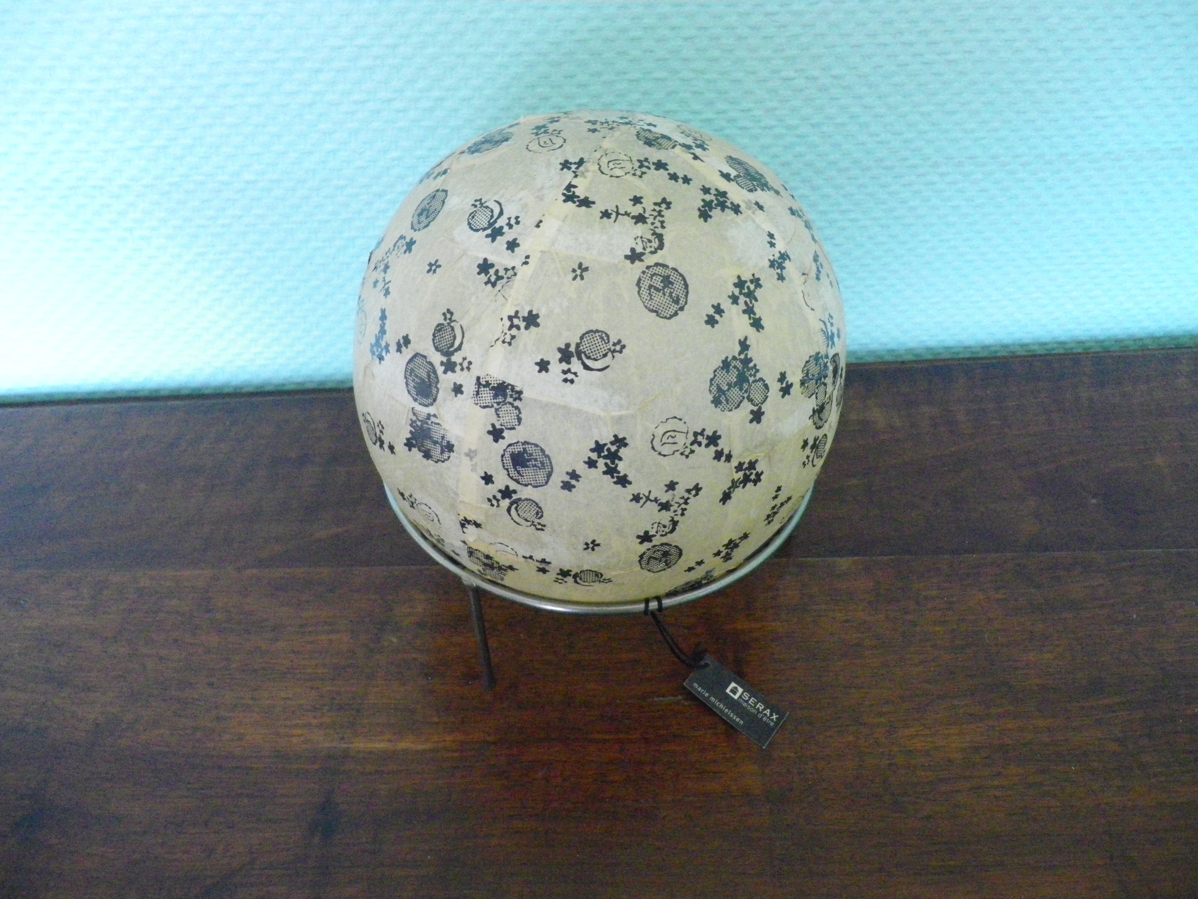 Glass photophore on tripod, Serax brand "House of Being", Marie Michielssen