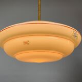 Suspension en laiton Art Nouveau, années 1920