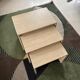 Lot de 3 tables gigognes en travertin