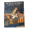Poster "Our leisure activities - Review of women and the home" - Illustration by DJOZ (Women's fashion 1920)