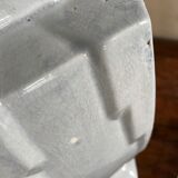 Art Deco cracked ceramic vase