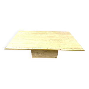Table basse en travertin - 1970