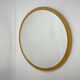 1970's Midcentury Round Wall Mirror, Czechoslovakia