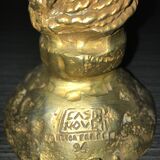 Casenove's golden bronze lamp feet - Fondica publisher 1994-h: 50 cm