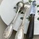 Couteaux anciens corne et lame d'acier