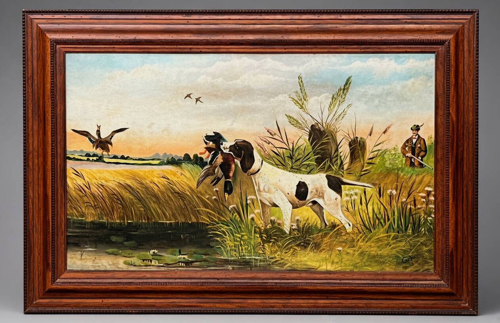 Gaston Corbier (1869–1945), "Duck Hunting."