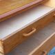 Parisian sideboard 2 doors 2 drawers at support height in oak