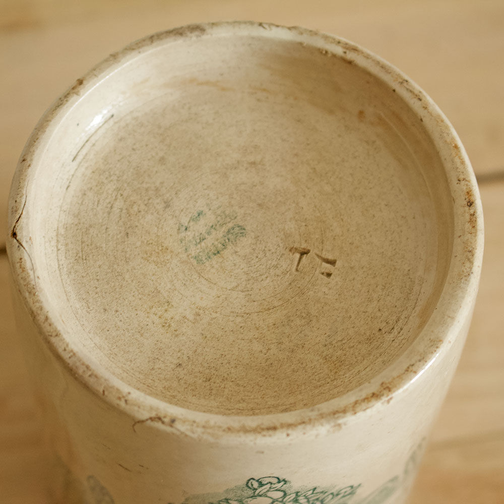 Former Felix Potin jam jar
