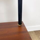 Mid-Century design wooden and metal side table