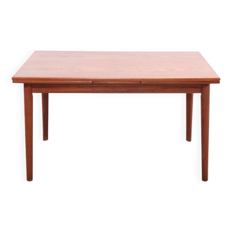 Table à manger extensible en teck de conception danoise
