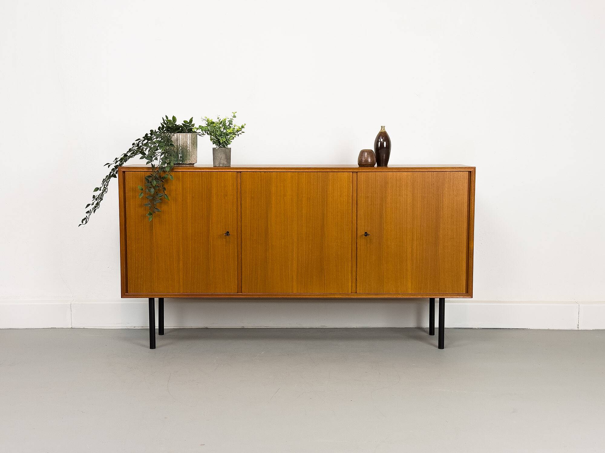 Vintage Sideboard in Teak by Heinrich Riestenpatt, 1960s