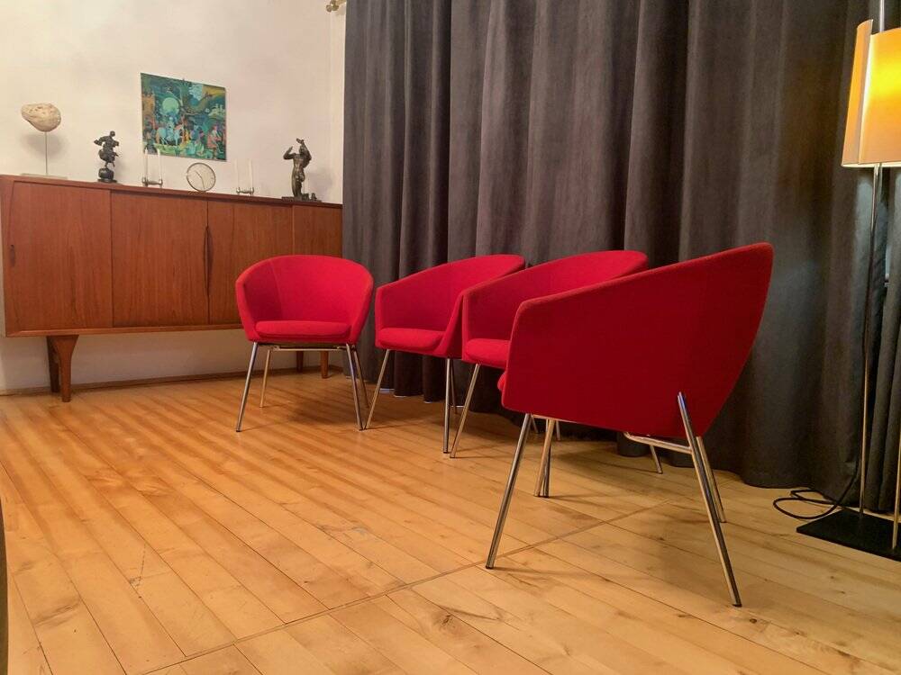 Megan club armchairs by René Holten for Artifort, the Netherlands, 2005, set of 4