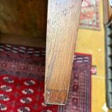 Art Deco table sculpted in solid wood