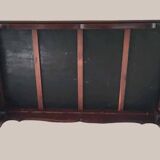Chinese coffee table 1950 teak and painted parchment