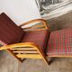 Vintage Scottish reclining armchair 1960s