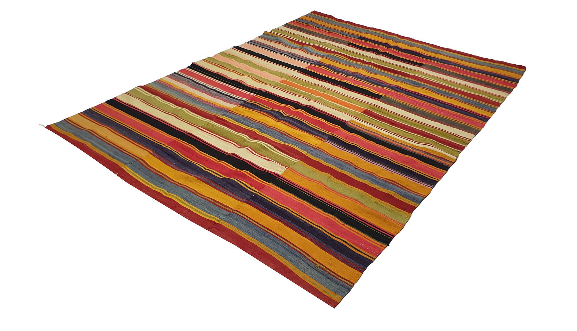 Turkish kilim rug, 228x159 cm, MYK-885