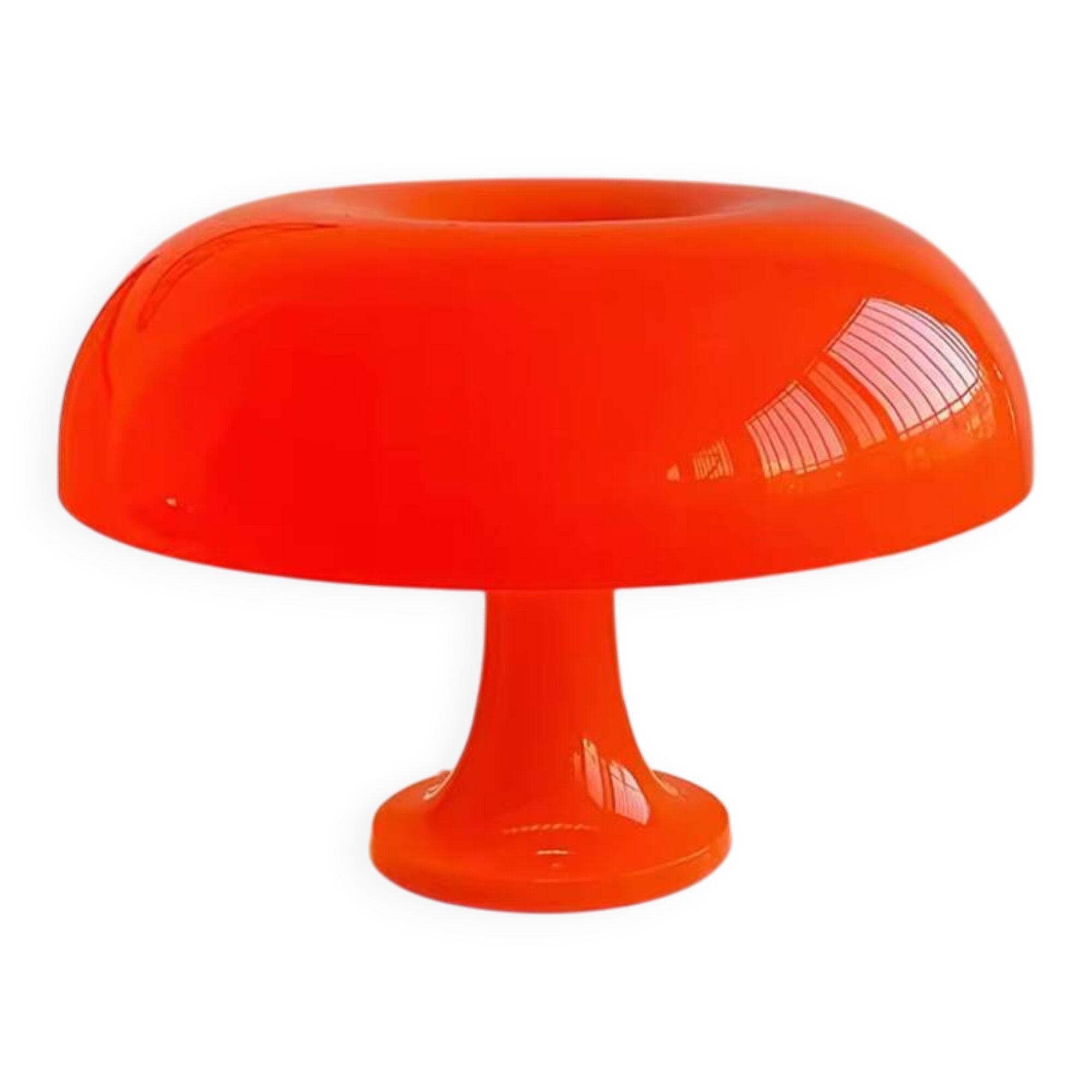 Lampe champignon rouge vintage