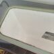 Large vintage rearview mirror from the 50s/60s